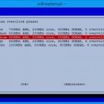 Raspberry Pi: with better cooling stable 900 MHz