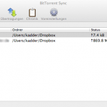 BitTorrent Sync Client for Mac OS