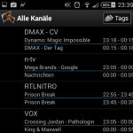 Raspberry Pi: WM 2018 selbst aufs Handy streamen TVHguide für Android: tvheadend-Client