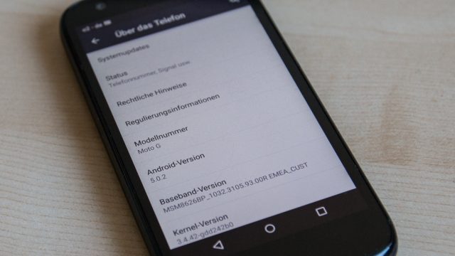 moto g android 5