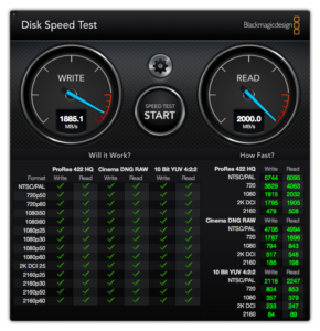 SSD aux performances infinies : le disque dur est certes l'une des solutions les plus rapides actuellement disponibles, mais il est soudé en place.