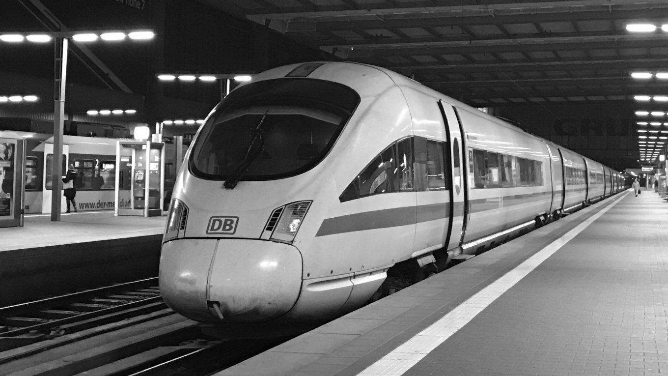 ICE in Munich train station