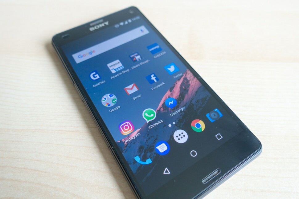 Sony Z3 Compact Android 7.1.2