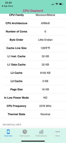 Drosselt Apple Geräte mit schwachem Akku? CPU DasherX zeigt den CPU-Takt bei iPhones
