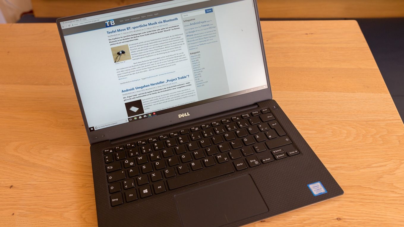 Dell XPS 13 (2017) 9360R - Première main Dell XPS 13 9360R
