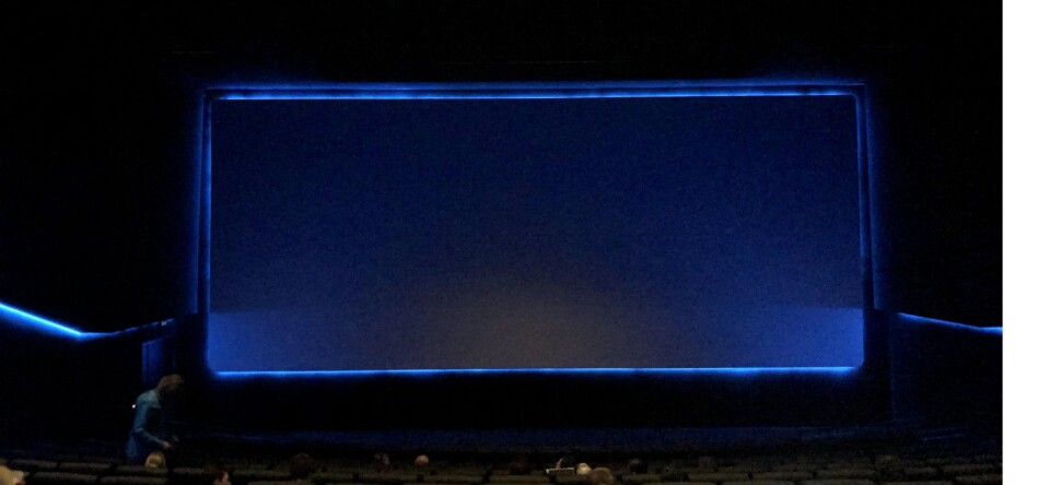 Dolby-Cinema-Leinwand im Mathäser Filmpalast München