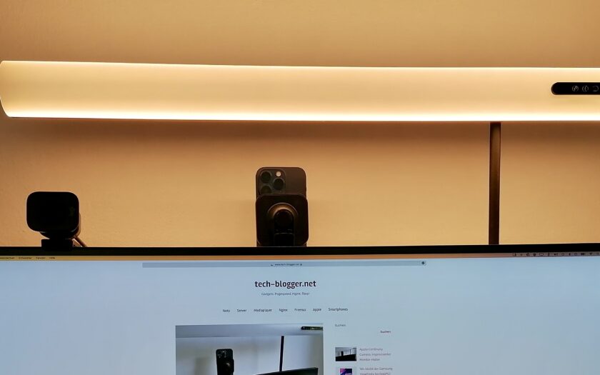 Apple Continuity Camera: improvisierter Monitor-Halter IMG 20230507 204327 Original